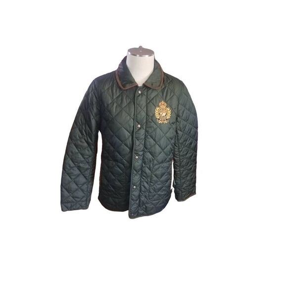 Polo by Ralph Lauren Green Quilted Windbreaker - Picture 1 of 3